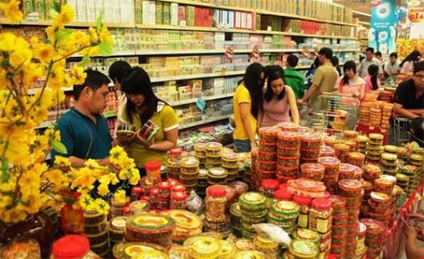 Kinh doanh thực phẩm ngày tết 2024